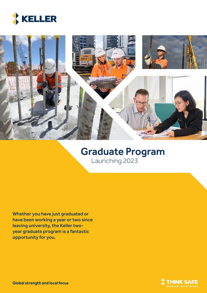 Keller graduate program for future civil engineers