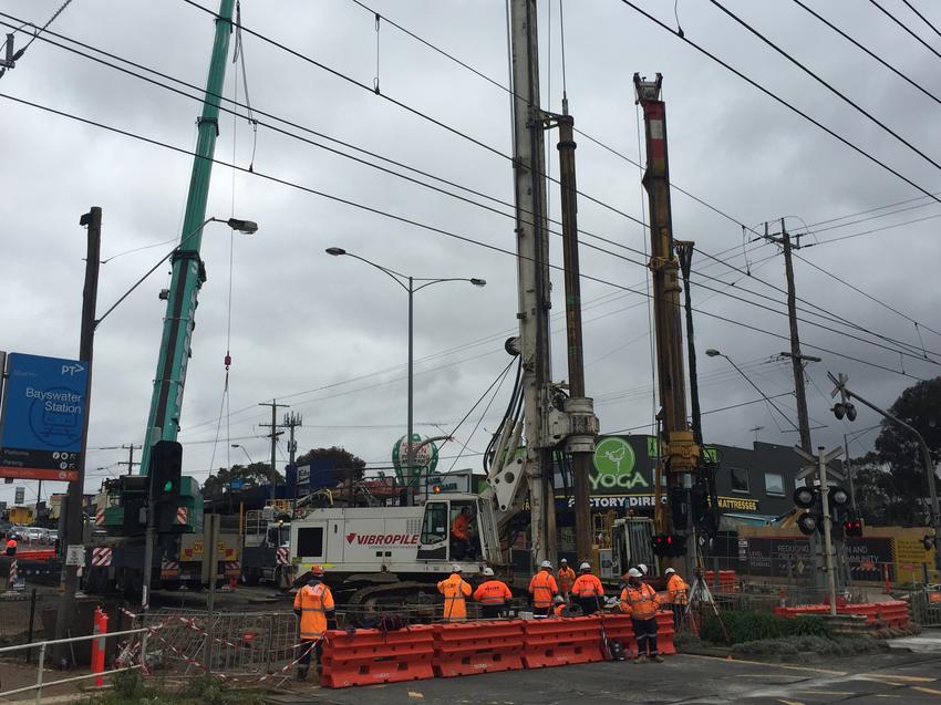 Photo from Bayswater Grade Separation