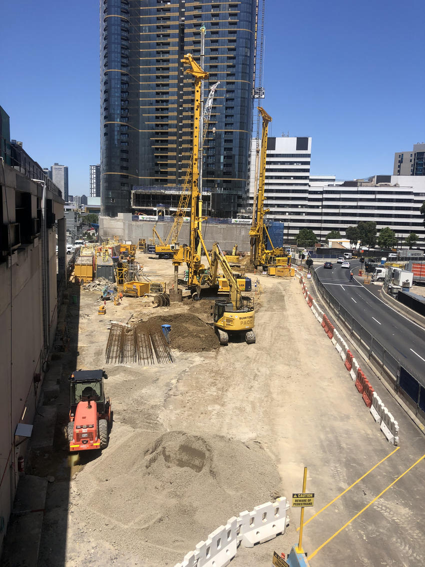 Melbourne Quarter Tower - Piling